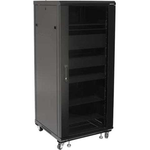 27U COMPONENT SERIES 55IN TALL AV RACK