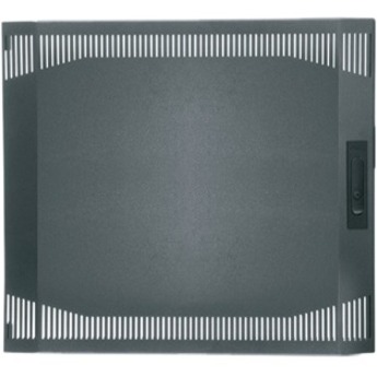 SOLID FRONT DOOR - GRAY - VENTED FRONT DOORS WITH PERFORATED PANELS FOR PASSIVE