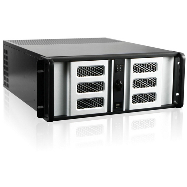 ISTARUSA KIT- ISTARUSA 4U IPC CASE 20 INC DEPTH, 6X5.25 INCH, SILVER BEZEL