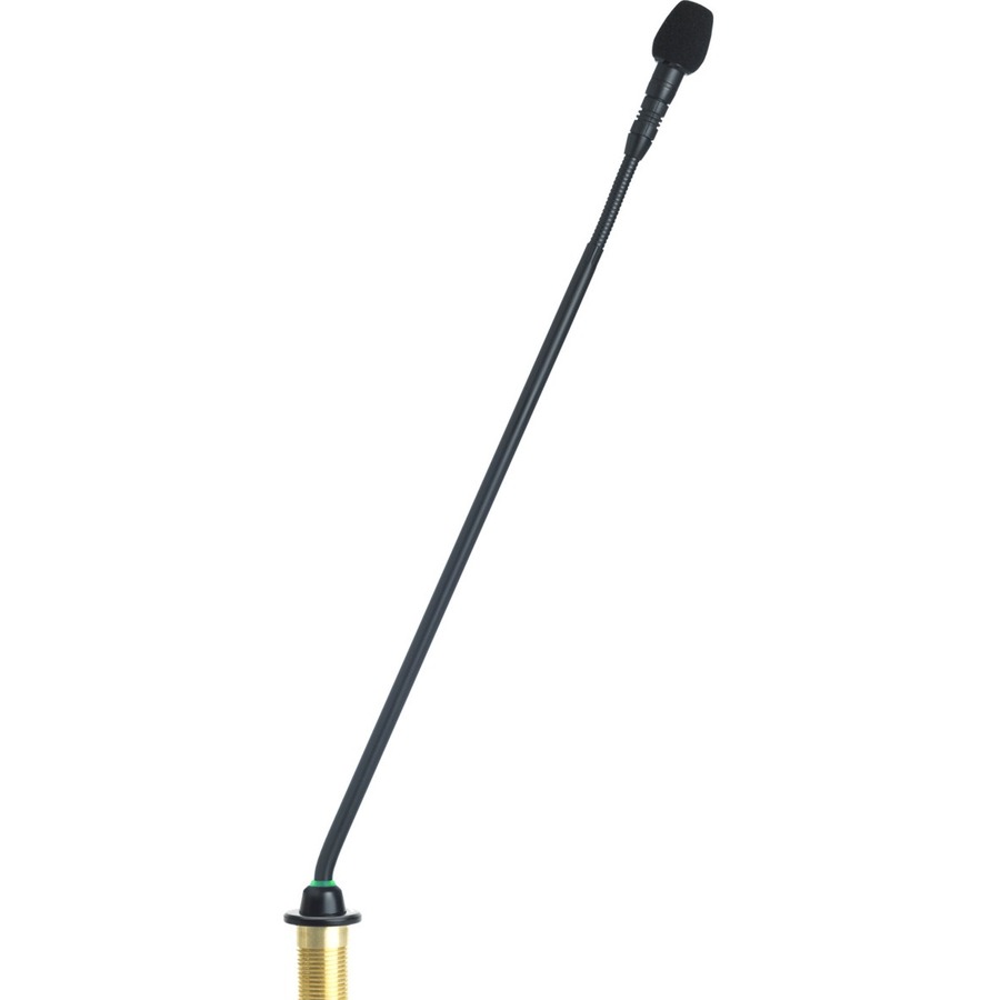 MINATURE GOOSENECK MICROPHONE, BI-COLOR LED INDICATOR, LENGTH 38.1 CM (15), CARD