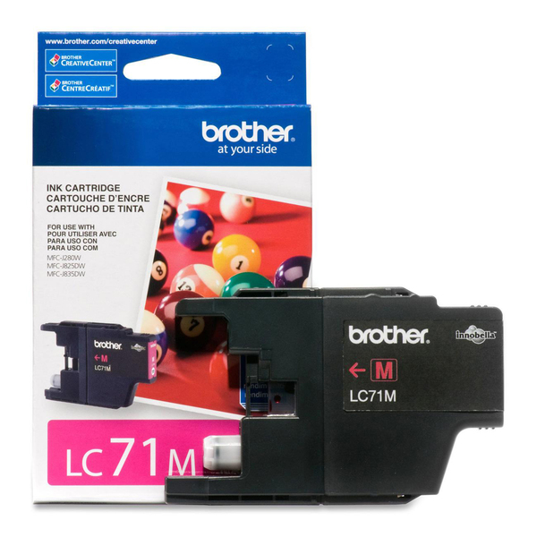 BROTHER LC-71 Magenta Ink Cartridge
