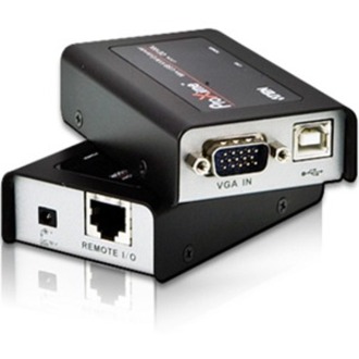 THE CE100 USB MINI KVM EXTENDER ALLOWS ACCESS TO A REMOTE COMPUTER FROM A LOCATI