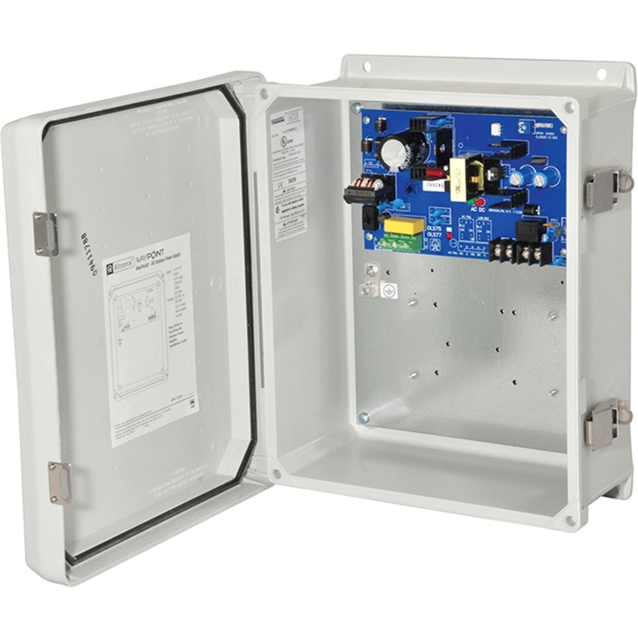 Power Supply/Charger, Outdoor, Single Output 12/24vdc @ 2.5a, 115/220vac, Wp3 Enclosure