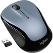 LOGITECH M325 Wireless Mouse 2.4GHz w/ Nano Logitech Unifying Receiver - Light Silver (910-002332)