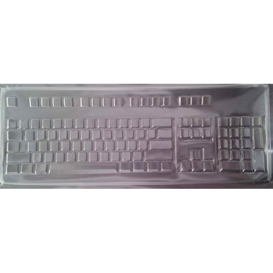 CUSTOM KEYBOARD COVER FOR CHERRY G83-6104/RS6000M. PROTECTS FROM LIQUID SPILLS,
