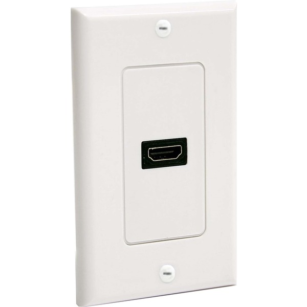 STARTECH Single Outlet Female HDMI Wall Plate – White