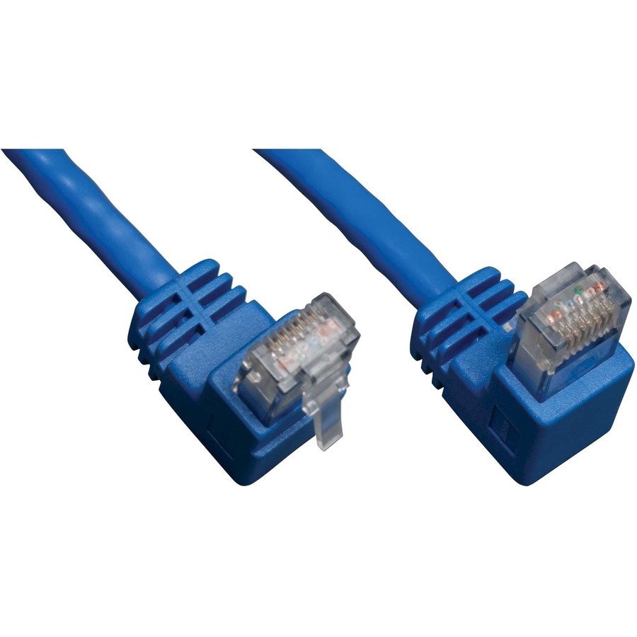 EATON TRIPP LITE SERIES DOWN-ANGLE CAT6 GIGABIT MOLDED UTP ETHERNET CABLE (RJ45