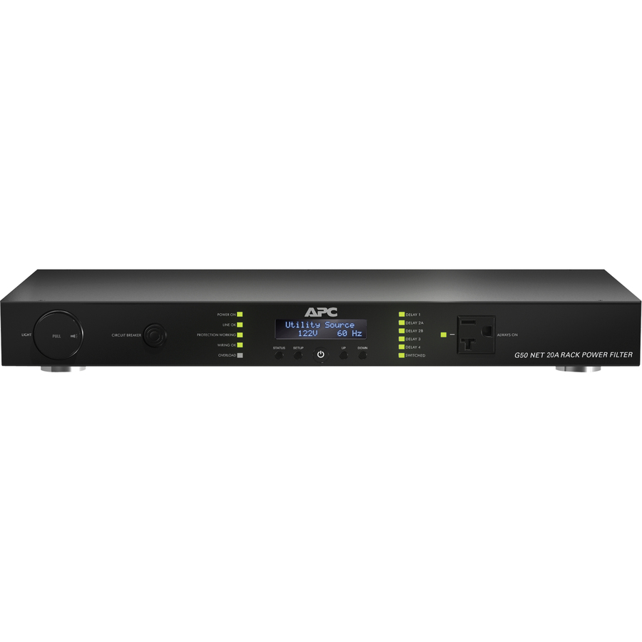 AV NETWORK MANAGEABLE 20A G TYPE RACK POWER FILTER 120V