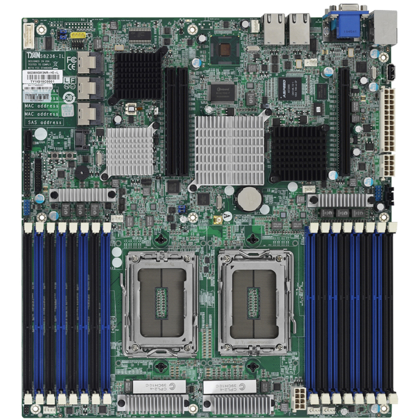 S8236WGM3NR-IL - SSI EEB - AMD 45NM 8-CORE/12-CORE OPTERON 6100 SERIES PROCESSOR