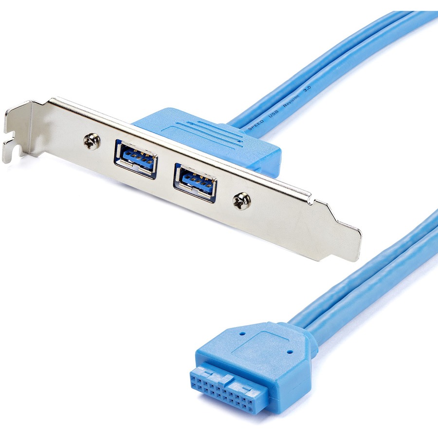 2-Port USB 3.0 A Slot Plate