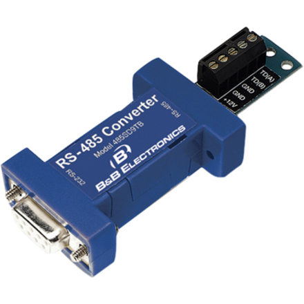 PORT POWERED RS-232/485 CONVERTER - DB9F-TERMINAL BLOCK