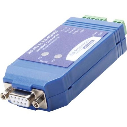 9PIN 232/485 ISOL CON W/TB&LED