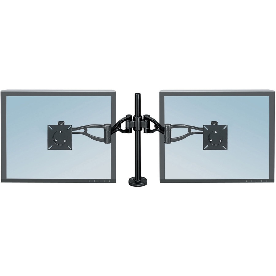 Fellowes 8041701 Professional Series Dual Monitor Arm | Depth Adjustable