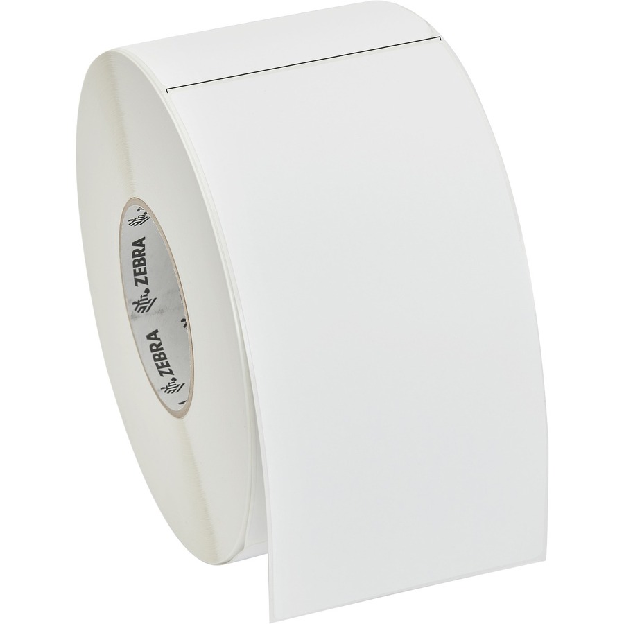 Label, Paper, 4x8in (101.6x203.2mm); Tt, Z-Perform 2000t, Value Coated, Permanent Adhesive, 3in (76.2mm) Core, 750/Roll, 4/Box
