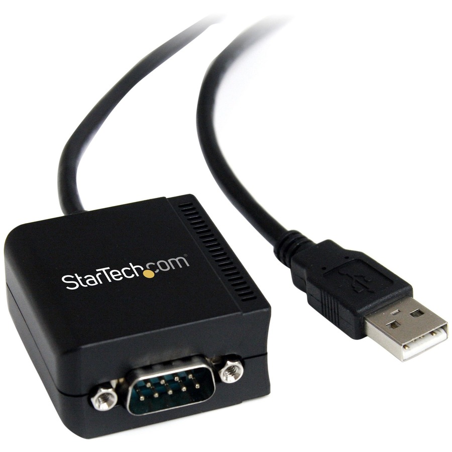 StarTech - Câble adaptateur 1 port FTDI USB vers Serial RS232 avec isolation (ICUSB2321FIS)