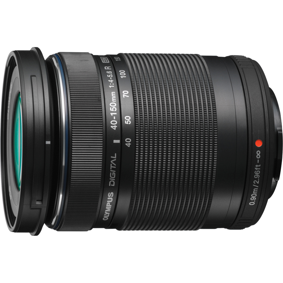 OLYMPUS \ OM SYSTEM M.Zuiko Digital ED 40-150mm f/4.0-5.6 R Lens (Black) | 40-150mm Equivalent to 80-300mm in 35mm | Near Silent Focusing Ideal for Video | Light, Compact, Extremely Fast-to-Focus