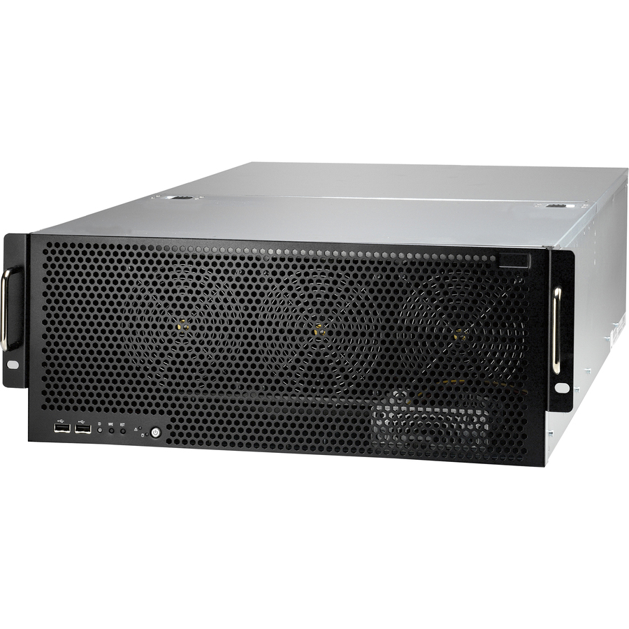 DUAL XEON 5600 4U SERVER EQUIPPED WITH 4 NVIDIA TESLA M2090 GPU CARDS, SUPPORTS