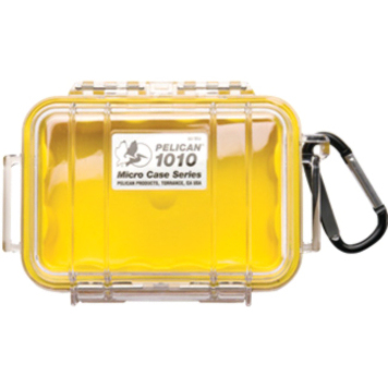 Pelican Products- Cases 1010 Micro Case Blue Clear Lid with Liner 4.37x2.87x1.68