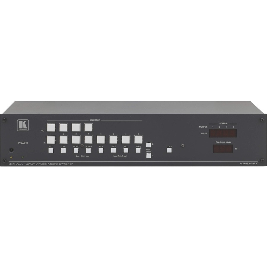 THE VP-8X4AK IS A HIGH-PERFORMANCE MATRIX SWITCHER FOR COMPUTER GRAPHICS VIDEO S