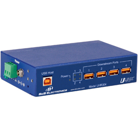 4KV ISOLATED, 4-PORT USB HUB (REQUIRES A POWER SUPPLY)