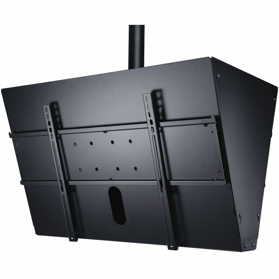 BACK-TO-BACK CEILING MOUNT WITH MEDIA PLAYER STORAGE FOR 40-65 FLAT PANEL DISPLA