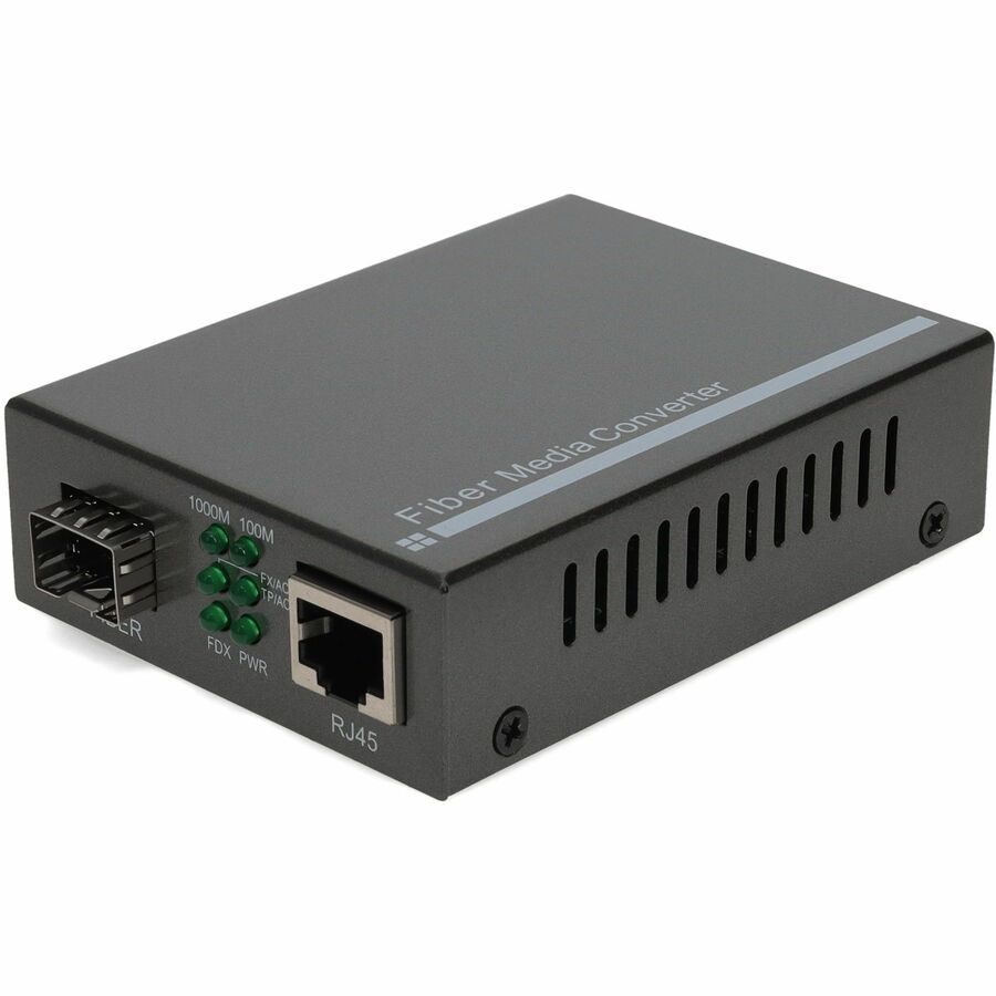 ADDON 10/100BASE-TX(RJ-45) TO OPEN SFP PORT MEDIA CONVERTER
