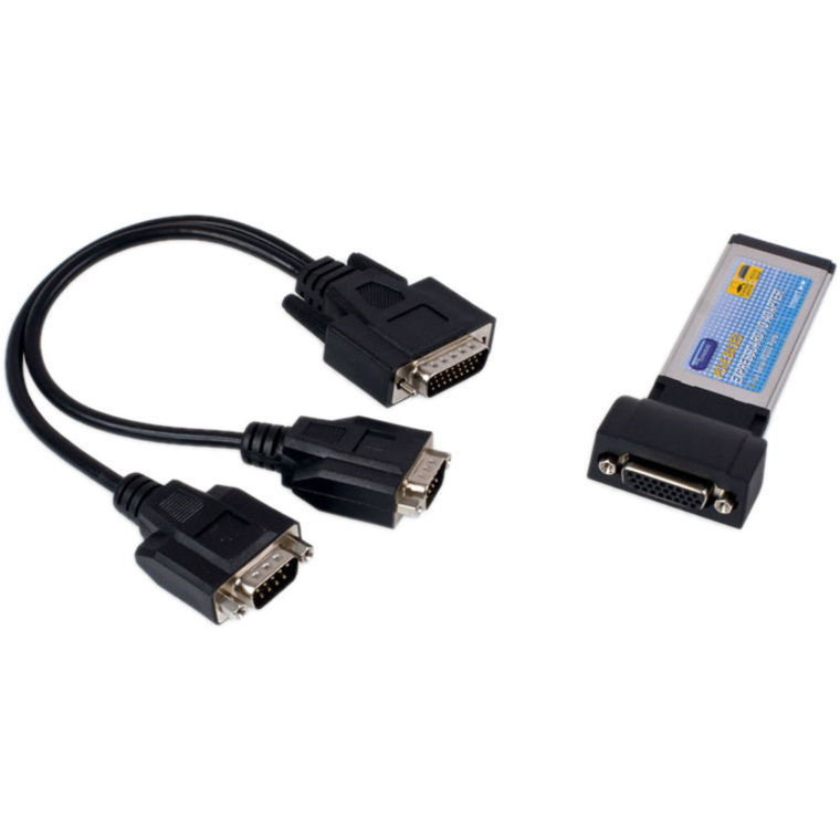 EXPRESSCARD PCIE BASED TRUE 2X SERIAL RS
