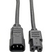Tripp Lite Power C15 Power Cord - 250 V AC Voltage Rating - Black | P018-006