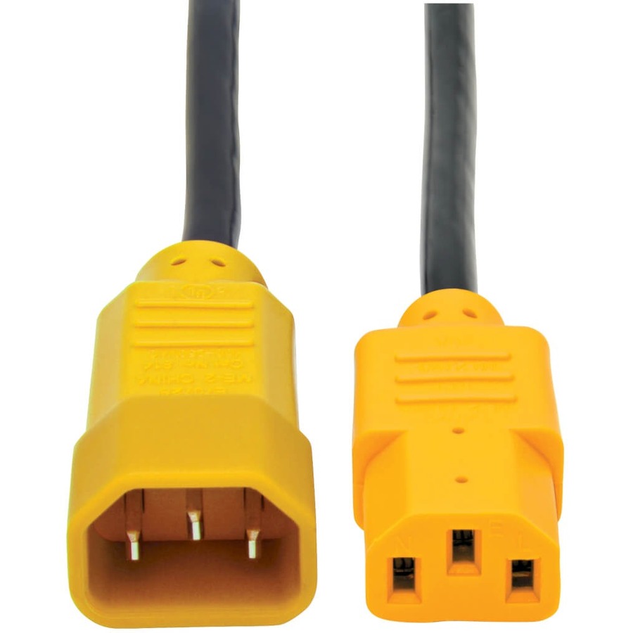 POWER CORD - POWER IEC 320 EN 60320 C13 - FEMALE LEFT GENDER - POWER IEC 320 EN