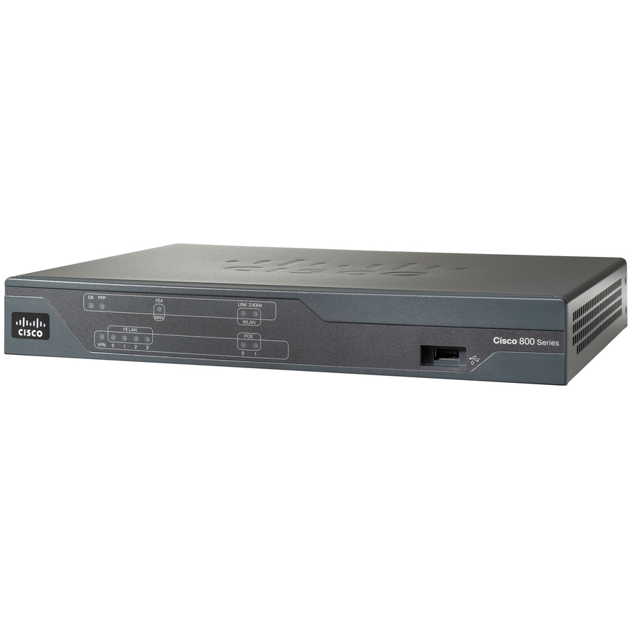 CISCO881, FE WAN, 4 FXS, 2BRI ,1FXO