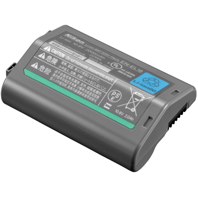 Pack de batterie rechargeable Li-ion Nikon EN-EL18 - Pour D4, D4S