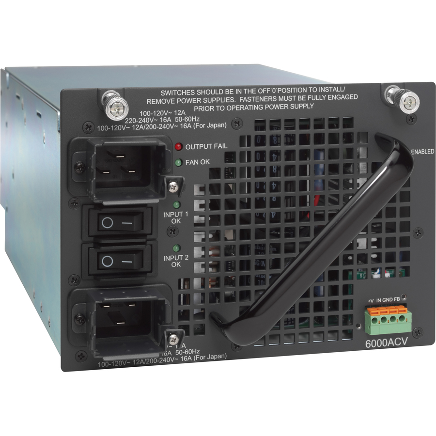 CAT 4500 6000W AC DUAL INPUT PS (DATA + POE) REMANUFACTURED
