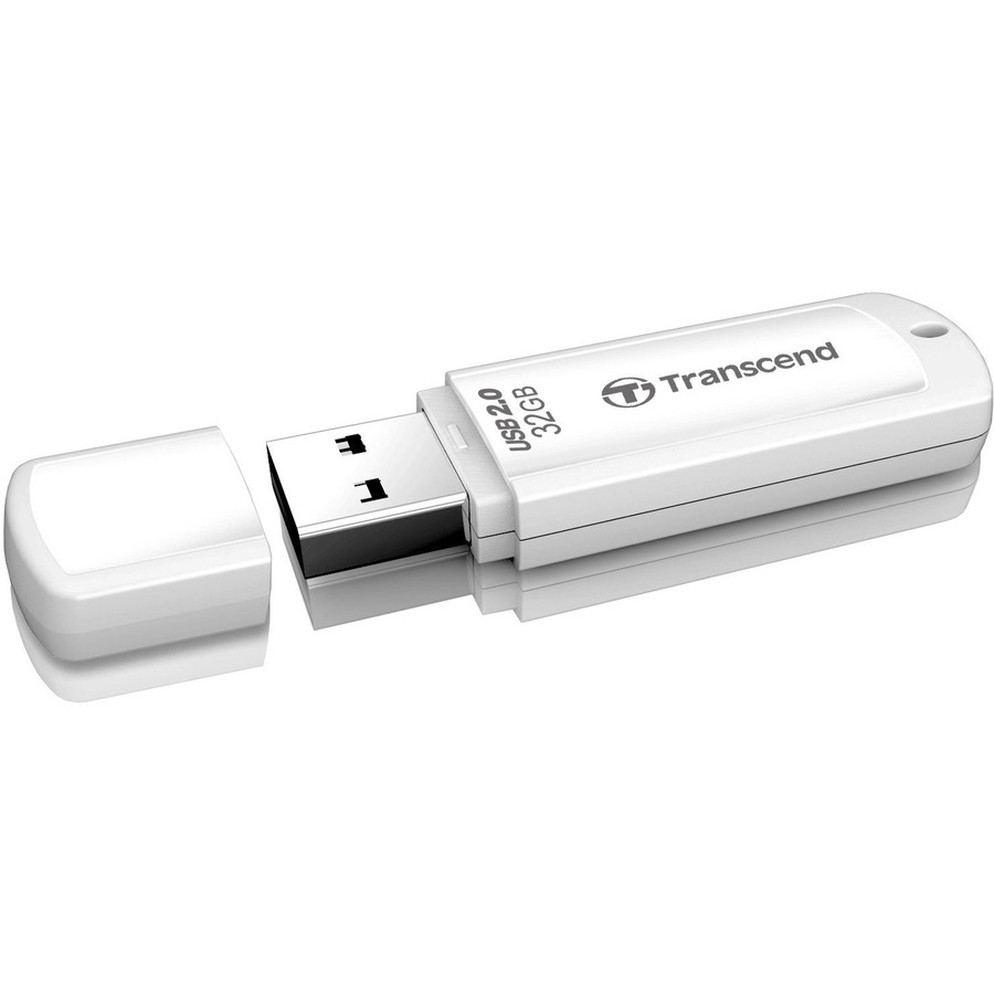 JETFLASH 370 - 32GB - FLASH MEMORY TYPE: FLASH DRIVE - USB TYPE-A; USB 2.0 - EXT