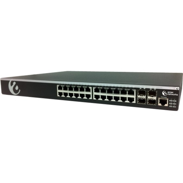 24 PORT MANAGED L3 LITE 10/100/1000BASET SWITCH WITH 10G SUPPORT WITH 4 GIG COMB