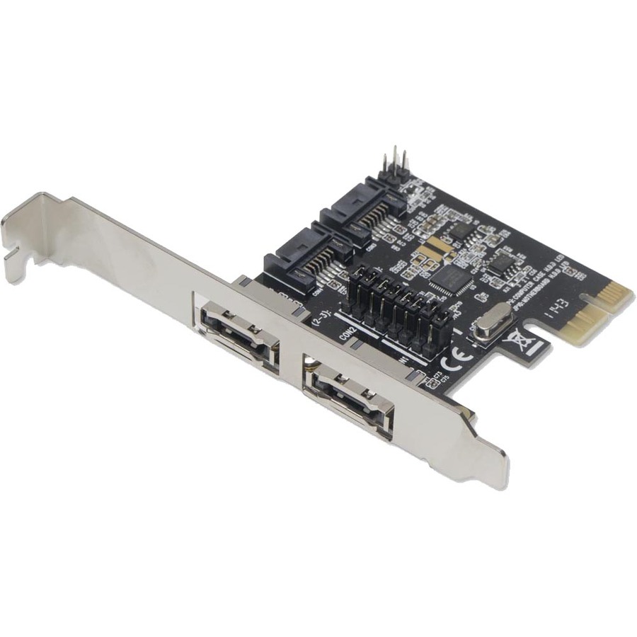 PCIE 2.0 SATA 6GBPS 2E2I, 2X INT/2X EXT