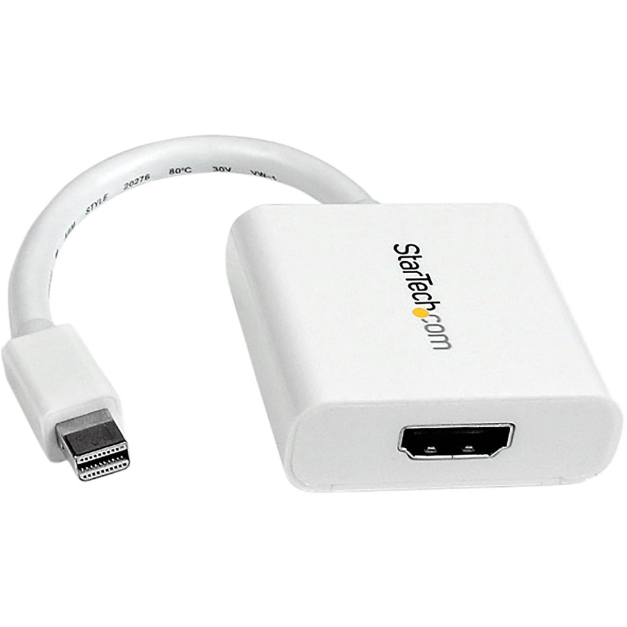 PASSIVE MINI DISPLAYPORT TO HDMI ADAPTER DONGLE - 1920X1200/1080P 60HZ/7.1 AUDIO