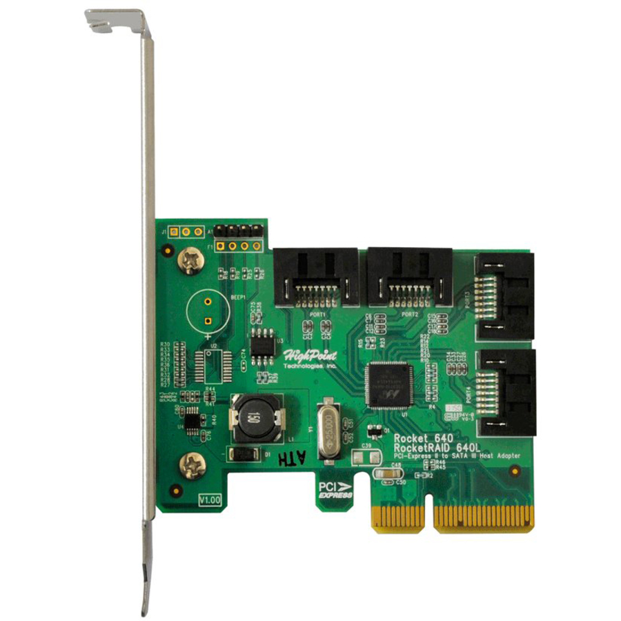 PCIE 2.0 X4 4 PORT 6G SATA HBA