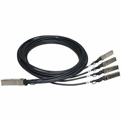 DIRECT ATTACH CABLE - QSFP+ RIGHT CONNECTOR - SFP+ LEFT CONNECTOR - 5M LENGTH