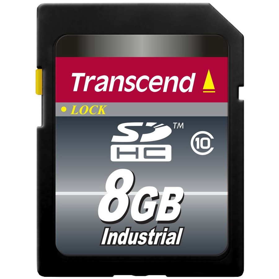TRANSCEND 8G INDUSTRIAL SDHC CRD CLASS 10, BULK - TS8GSDHC10I - FLASH TYPE: MLC