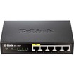 D-LINK Business (DES-1005P) 5-Port Fast Ethernet Unmanaged Switch with 1 PoE Port