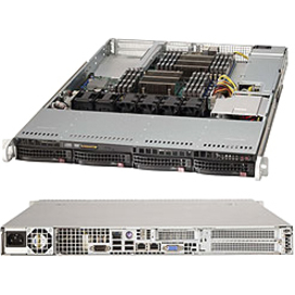 Processeur Supermicro SuperServer SYS-6017R-NTF Intel Xeon E5-2600 v2, DDR3 1866 MHz ; 8 emplacements DIMM, 2 emplacements PCI-E 3.0 x16 (SYS-6017R-NTF)