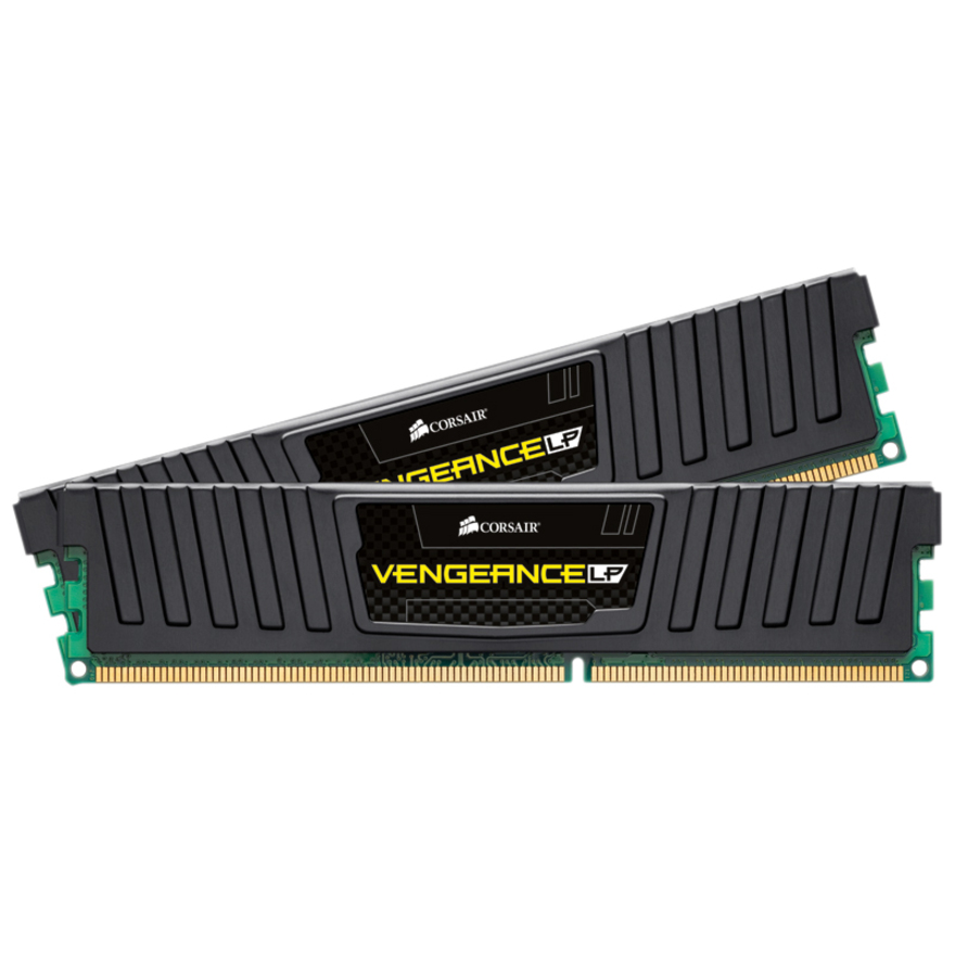 CORSAIR (Vengeance LP) - Barrettes de mémoire Profil bas DDR3 de 16 GB (2x8 GB) à 1600 MT/s | Desktop Memory Kit | CL10