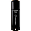 Transcend 4GB JetFlash 350 USB 2.0 Flash Drive - 4 GB - USB 2.0 - 15 MB/s Read Speed - 4 MB/s Write Speed - Black - 1 / Pack
