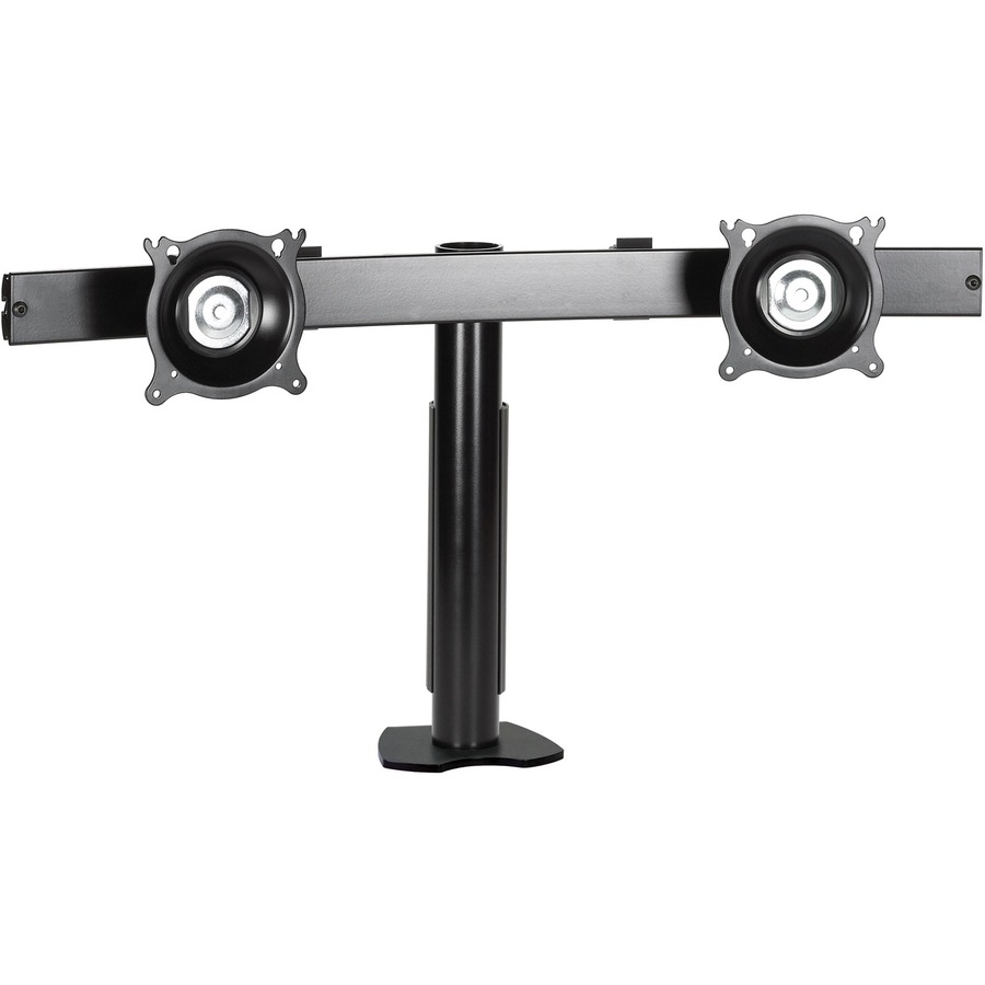 WIDESCREEN TRIPLE HORIZONTAL DESK CLAMP MOUNT - KTC325B - PROVIDES ERGONOMIC AD