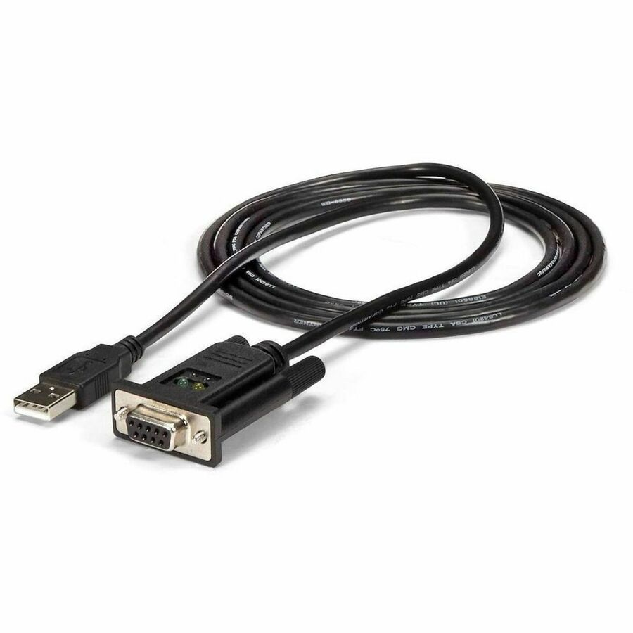 USB TO SERIAL RS232 ADAPTER WITH FTDI CHIPSET - NULL MODEM RS232 DB9 SERIAL ADAP
