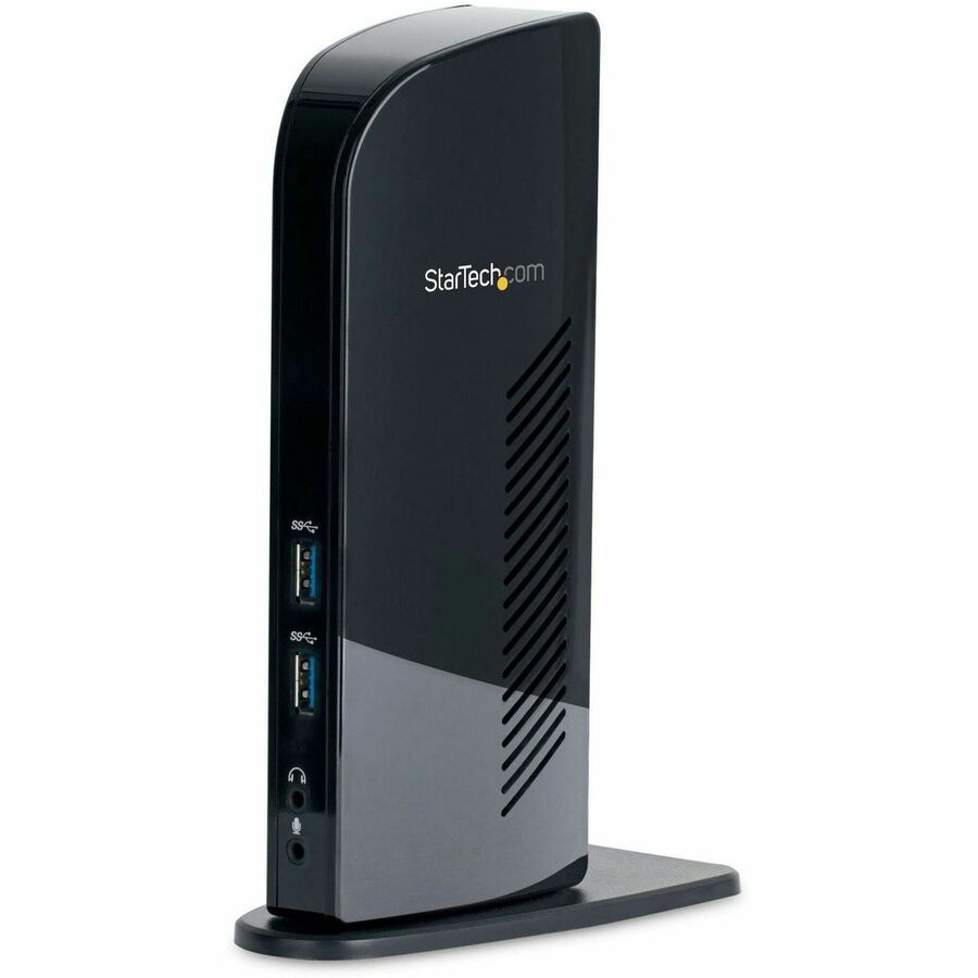 DUAL MONITOR DOCK CONNECTS HDMI DVI DISPLAYS TO YOUR LAPTOP - 6 USB DOCK PORTS -