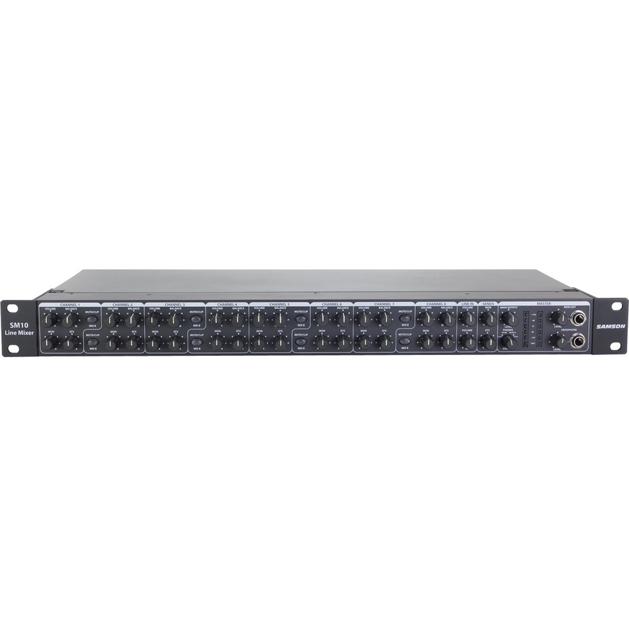 10 CHANNEL RACKMOUNT MIXER