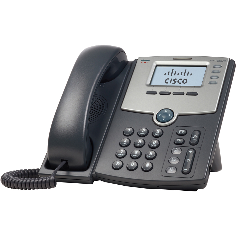 4 LINE IP PHONE WITH DISPLAY, POE AND GI