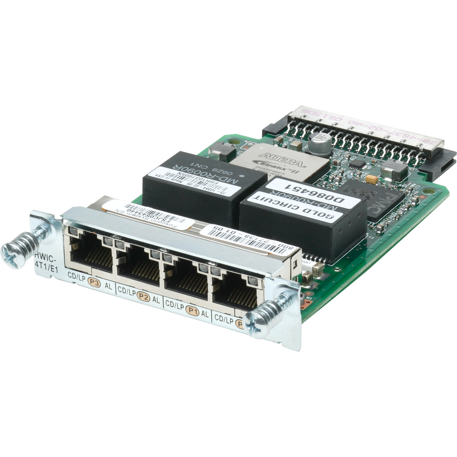 4 PORT CLEAR CHANNEL T1/E1 HWIC