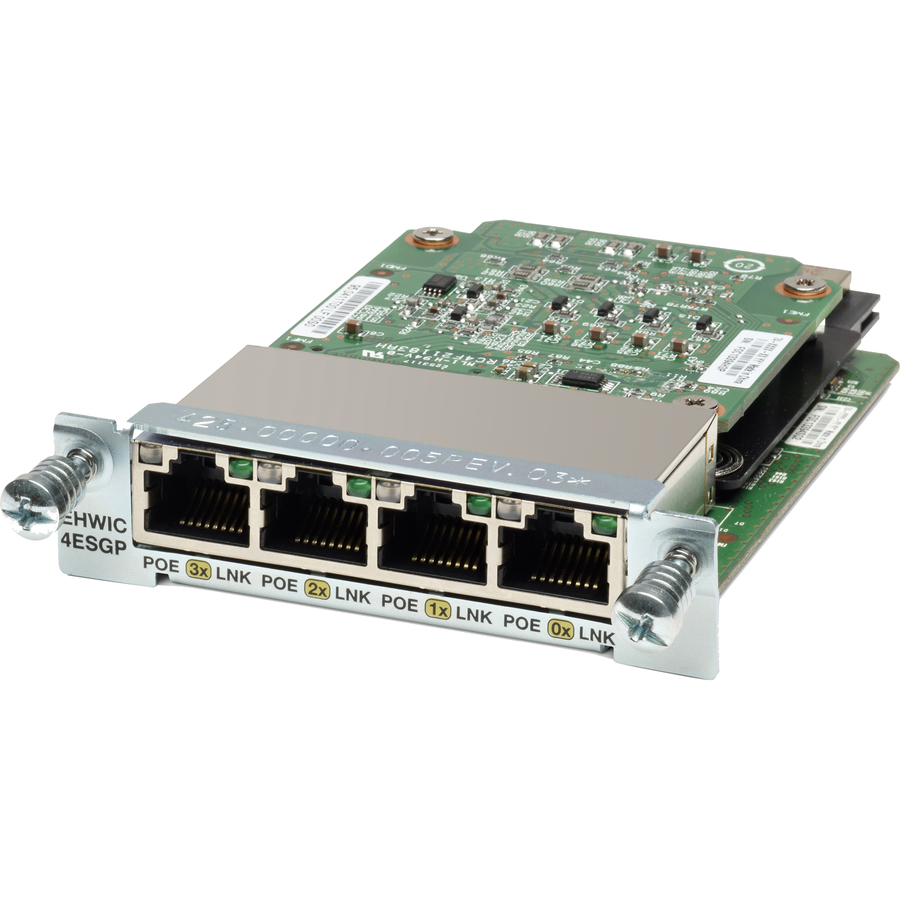 FOUR PORT 10/100/1000 ETHERNET SWITCH IN